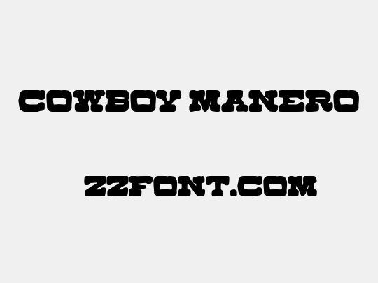 Cowboy Manero