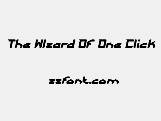The WIzard Of One Click