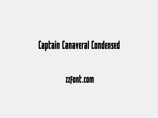 Captain Canaveral Condensed