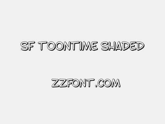 SF Toontime Shaded