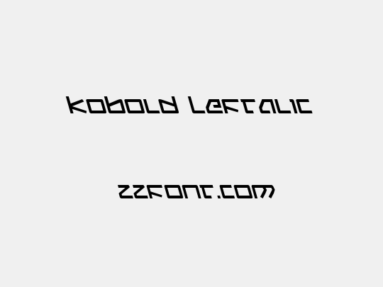 Kobold Leftalic