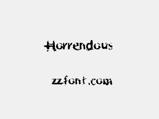 Horrendous