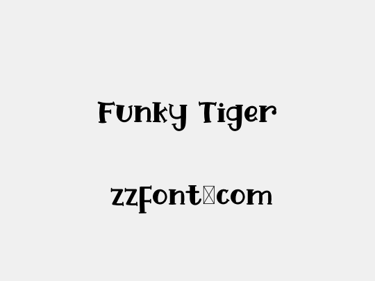 Funky Tiger