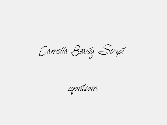 Camella Beauty Script