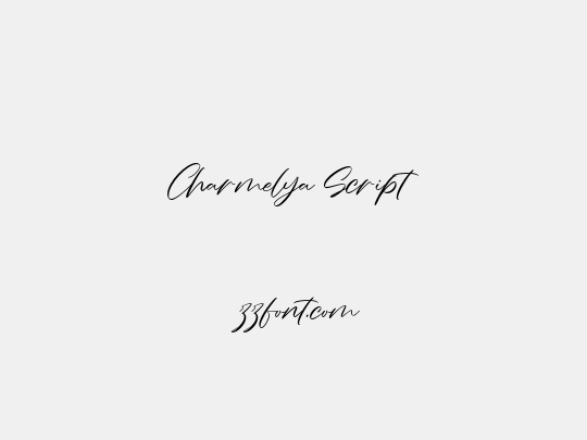 Charmelya Script