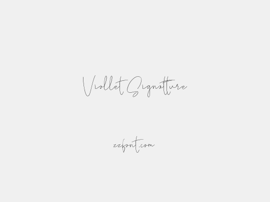 Viollet Signatture