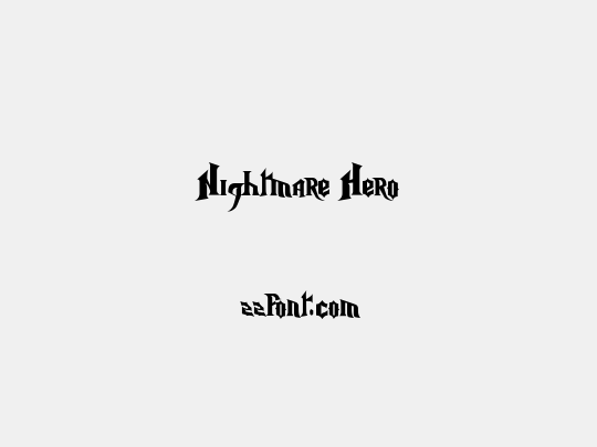 Nightmare Hero