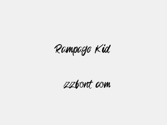 Rampage Kid