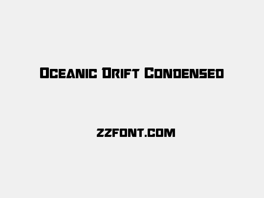 Oceanic Drift Condensed