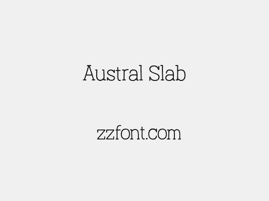 Austral Slab