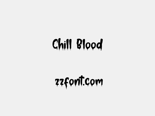 Chill Blood