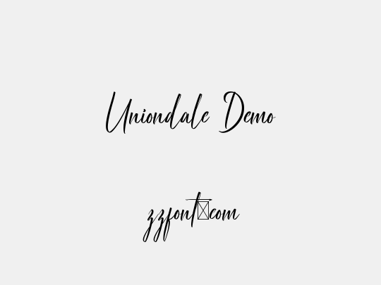 Uniondale Demo
