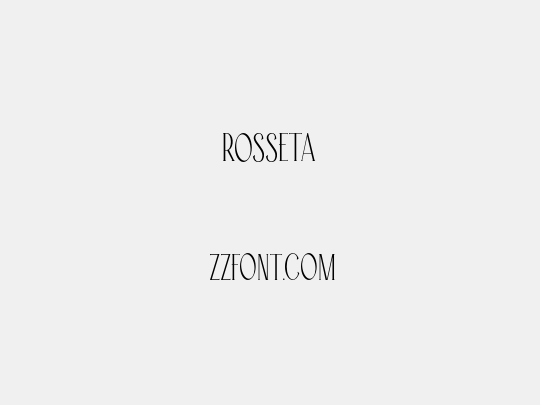 Rosseta