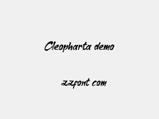 Cleopharta demo
