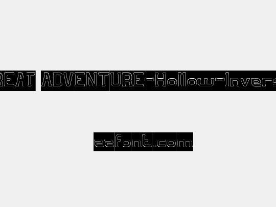 GREAT ADVENTURE-Hollow-Inverse