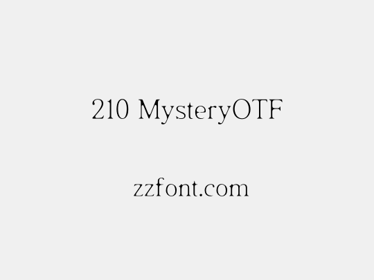 210 MysteryOTF