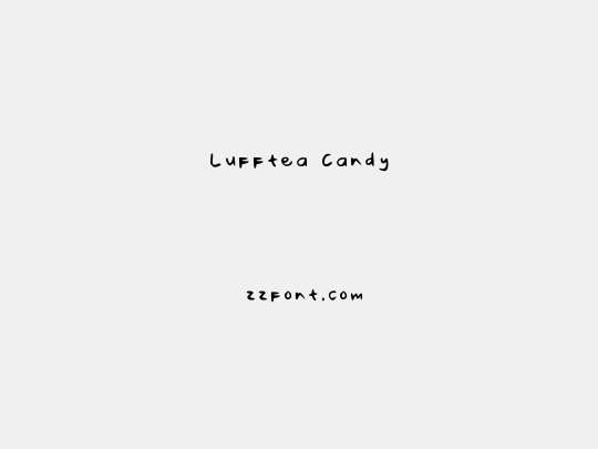 Lufftea Candy