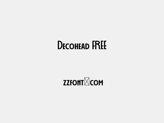 Decohead FREE