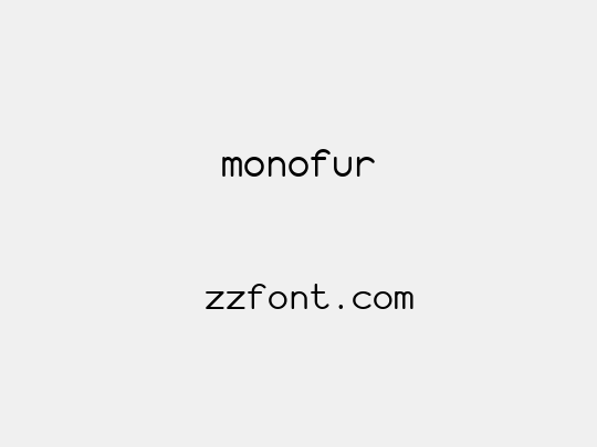 monofur