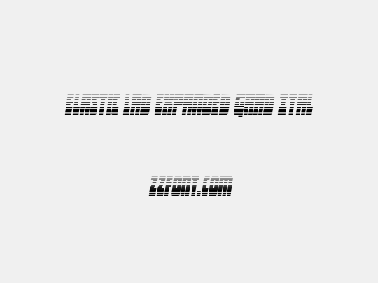 Elastic Lad Expanded Grad Ital