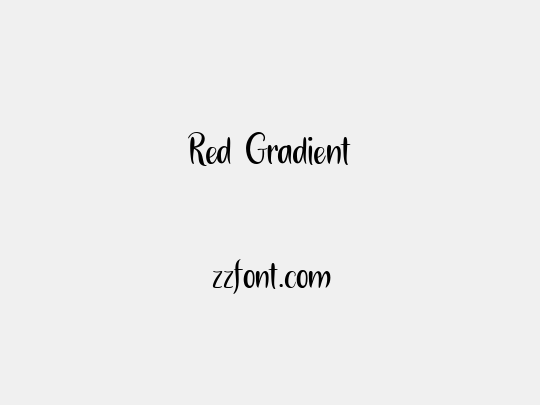 Red Gradient