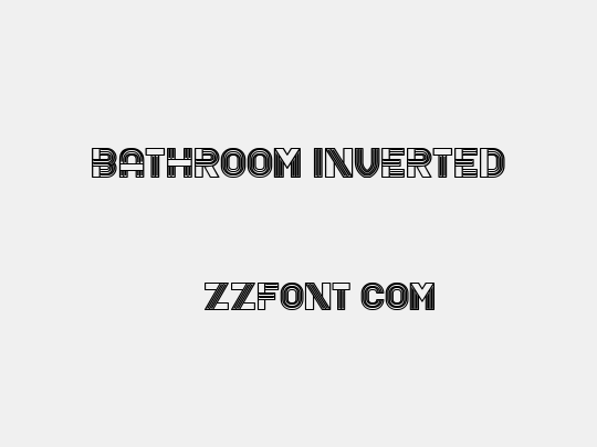 Bathroom Inverted