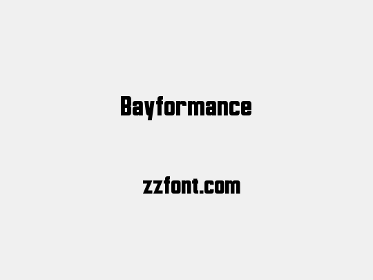 Bayformance