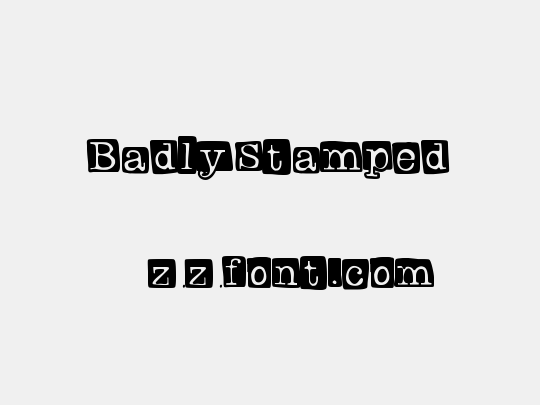 BadlyStamped