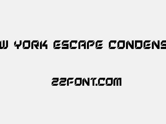 New York Escape Condensed
