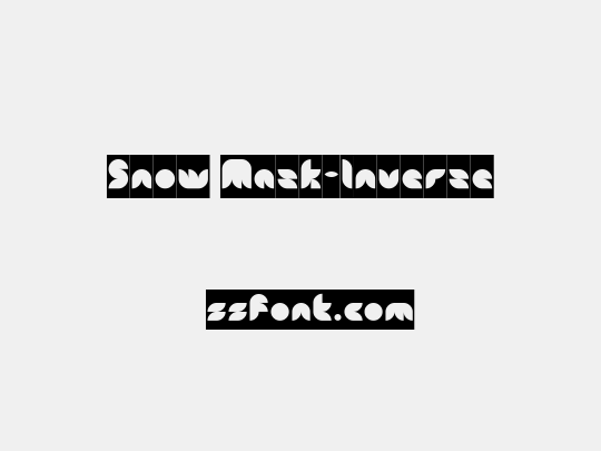 Snow Mask-Inverse