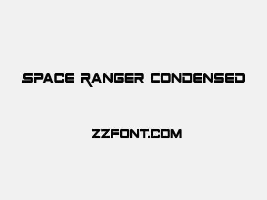 Space Ranger Condensed