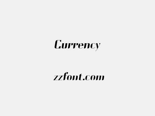 Currency