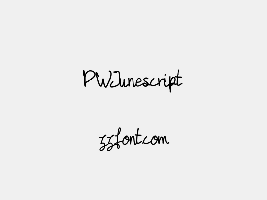 PWJunescript
