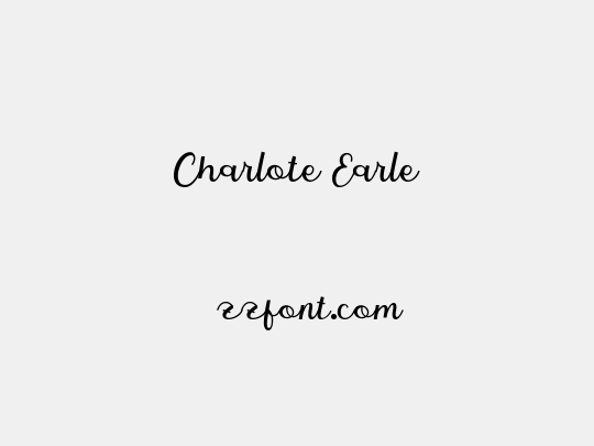 Charlote Earle