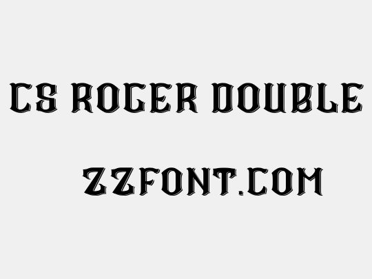 CS Roger Double