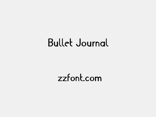 Bullet Journal