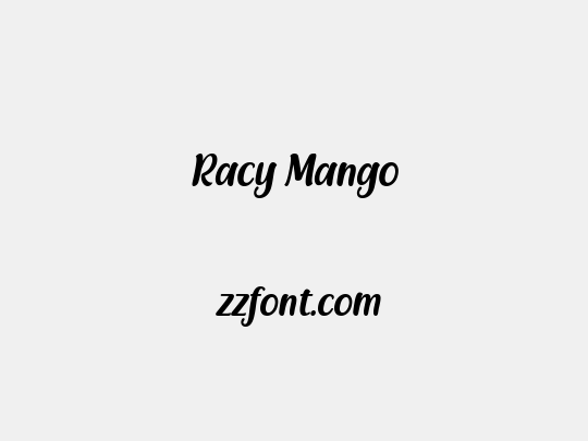 Racy Mango