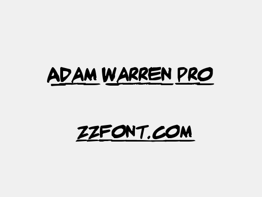 Adam Warren pro