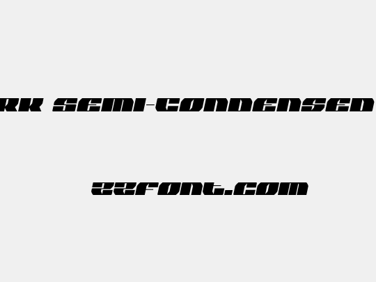 Joy Shark Semi-Condensed Semi-Italic