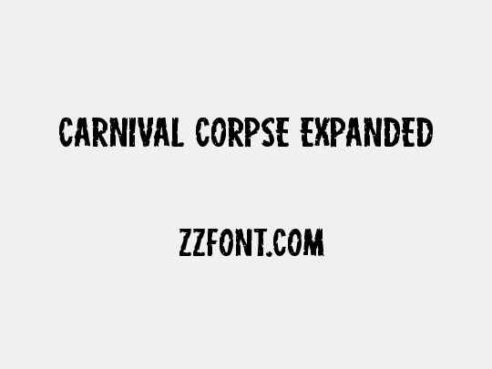 Carnival Corpse Expanded