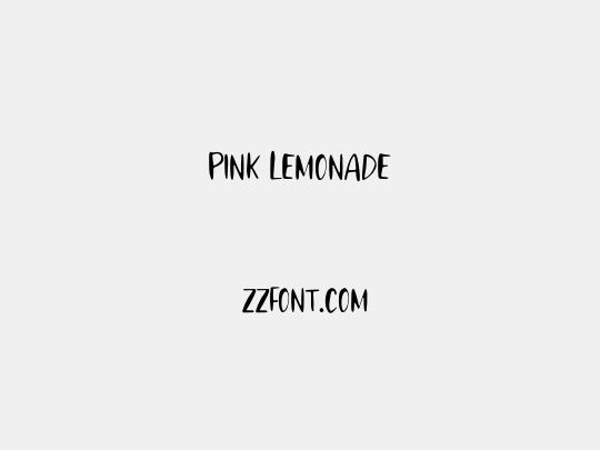 Pink Lemonade