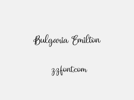 Bulgaria Emilton