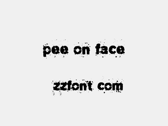Pee_on_face