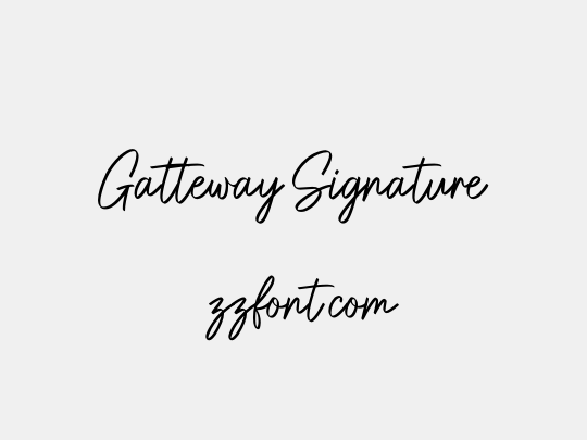 Gatteway Signature