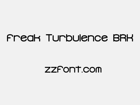 Freak Turbulence BRK
