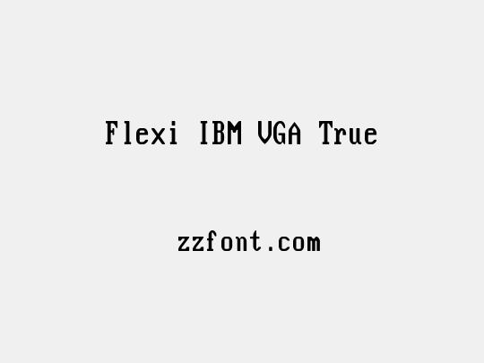 Flexi IBM VGA True