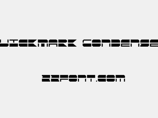 QuickMark Condensed