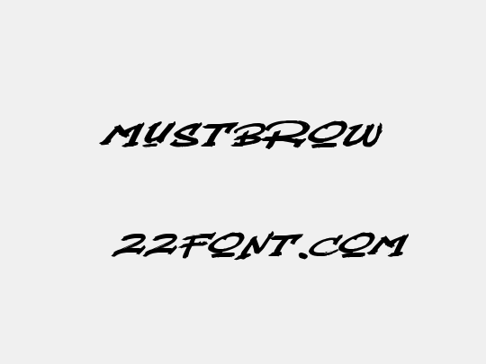 Mustbrow