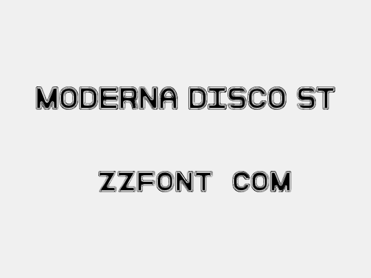 Moderna Disco St