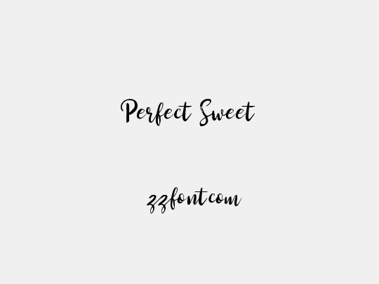 Perfect Sweet
